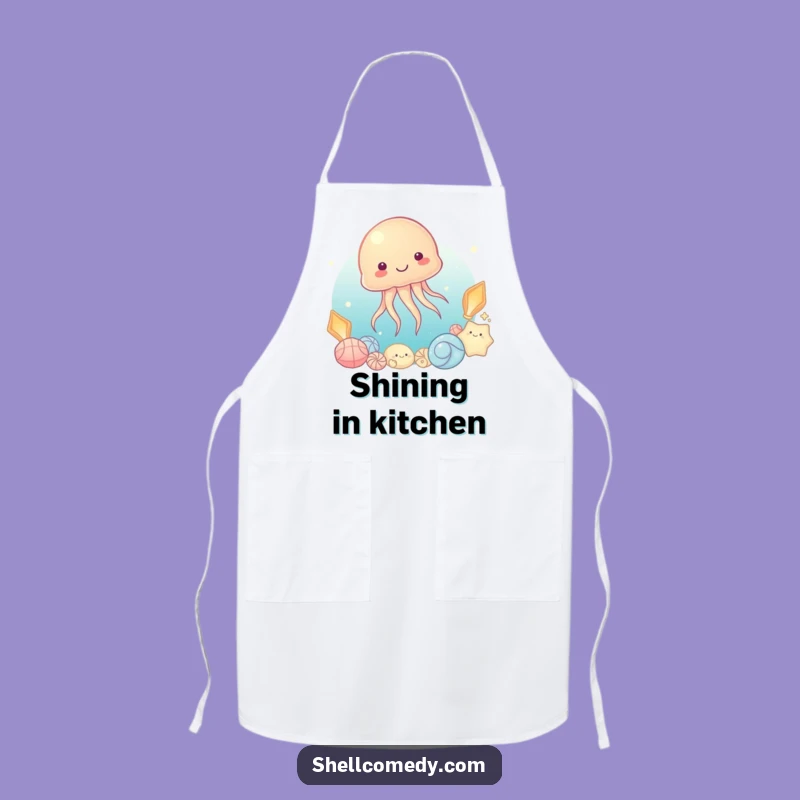 Funny Jellyfish Chef Apron: Hilarious Kitchen Wear, Perfect Funny Gift